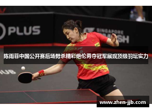 陈雨菲中国公开赛后场劈杀精彩绝伦勇夺冠军展现顶级羽坛实力